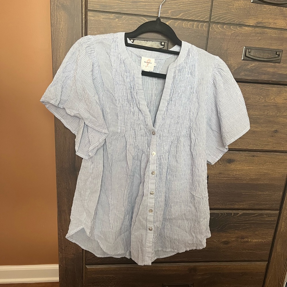 The Nines maternity blouse